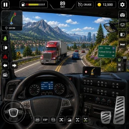 Ícone de Real Truck Driving 3d